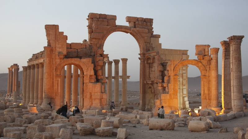 Palmyra's ruins are on the UNESCO World Heritage list, and before the war around 150,000 tourists a year visited the town