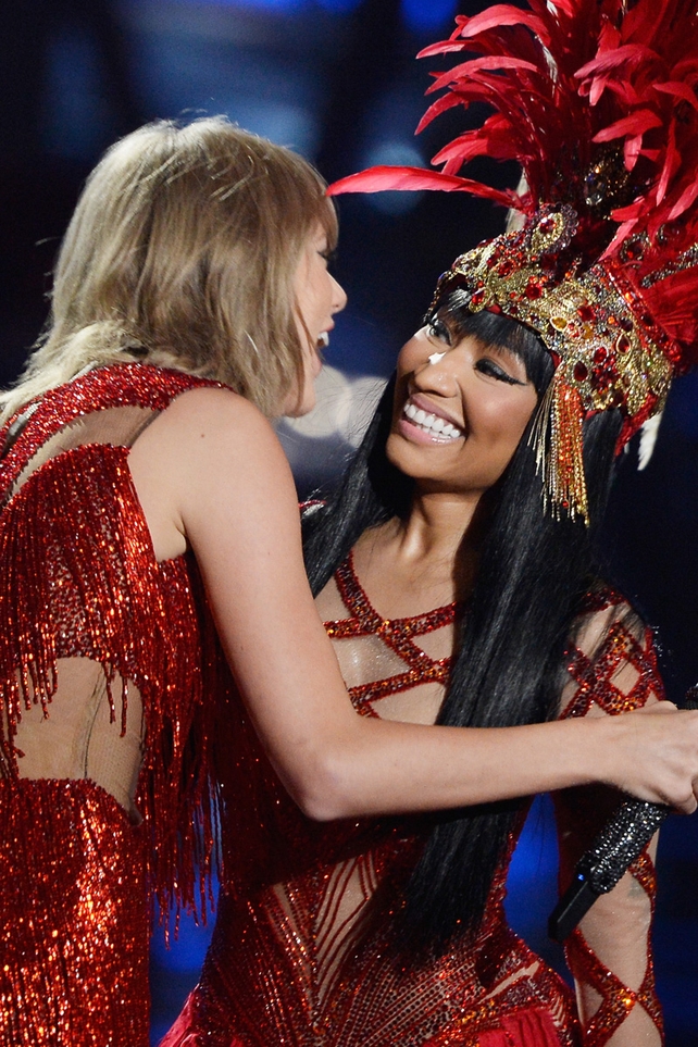 Taylor Swift and Nicki Minaj