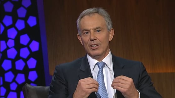 Tony Blair on The Late Late Show (2010)