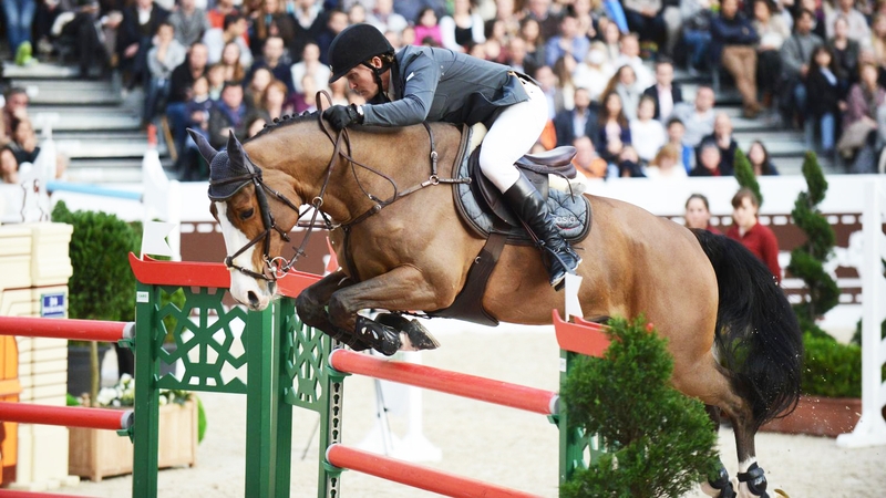 Cameron Hanley delivered a double clear round on board Antello Z