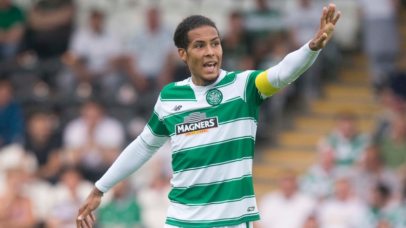 Virgil van Dijk moved to Celtic Park from Groningen in 2013