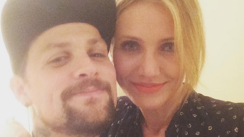 Benji Madden and Cameron Diaz, image via Benji Madden/Instagram