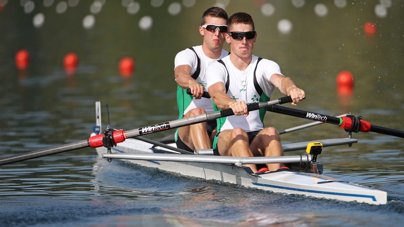 Shane O’Driscoll and Mark O’Donovan won the lightweight pair B final