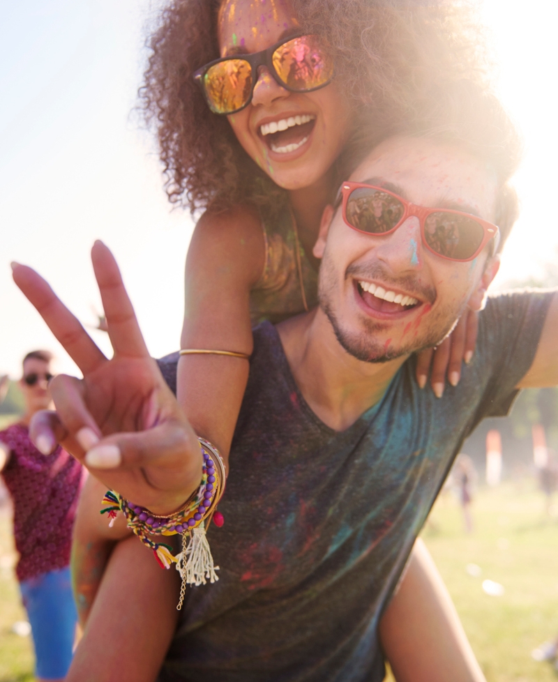 Sunglasses not only look great, but protect your eyes from the sun