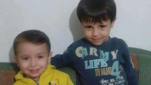 Aylan and Galip Kurdi and their mother drowned when the dinghy they were travelling on sank