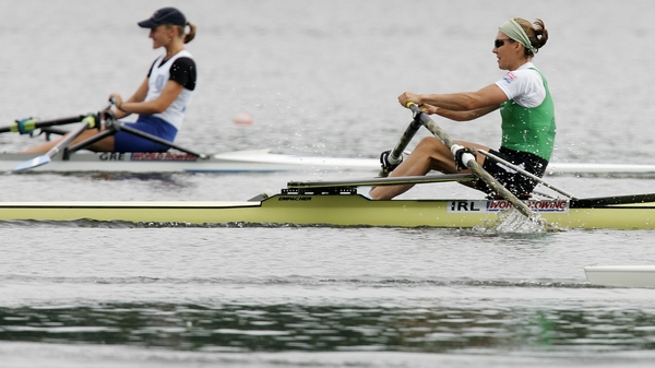 Sinead Jennings (pictured) will row with Claire Lambe in the women's double sculls B final