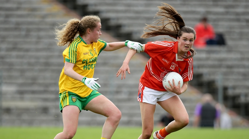 Aimee Mackin in action for Armagh