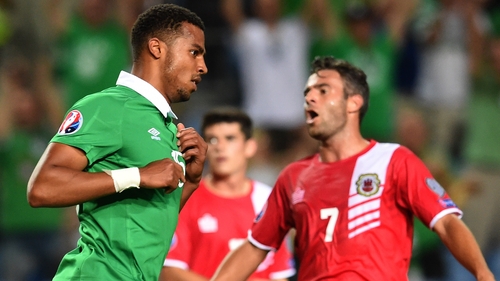 Cyrus Chrstie scored his first international goal against Gibraltar, but is expected to lose his place to the returning Seamus Coleman