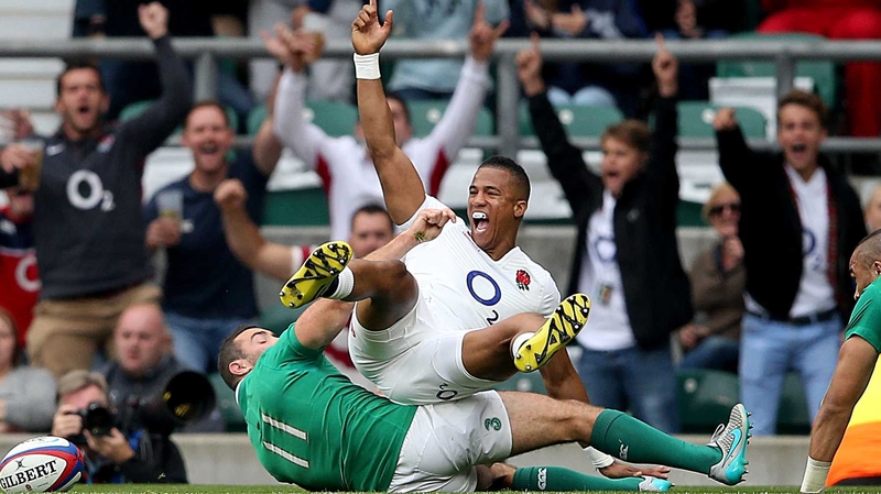 England scored two first-half tries as they enjoyed the better of the opening exchanges at Twickenham