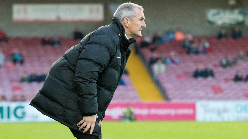 It was a frustrating evening for Cork City boss John Caulfield