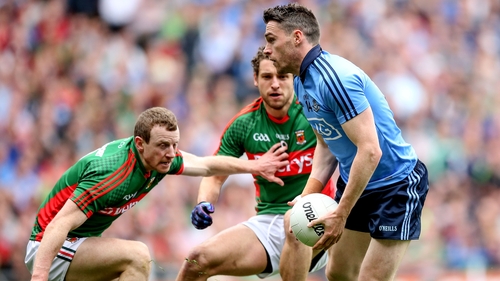 Paddy Andrews scored five points when Dublin beat Mayo in the All-Ireland semi-final replay