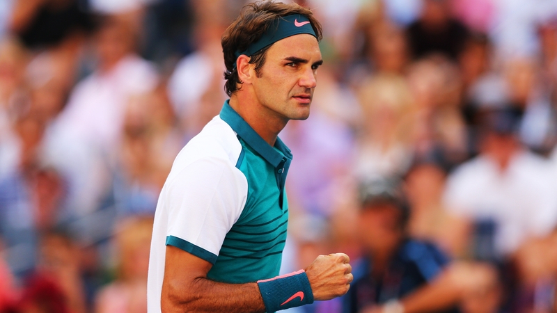 Roger Federer had a straight sets win over Philipp Kohlschreiber