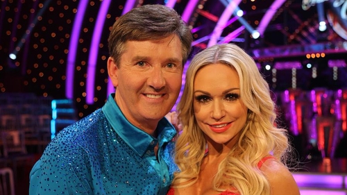 Daniel O'Donnell with partner Kristina Rihanoff