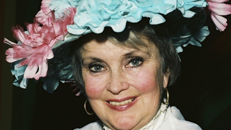 Jean Darling aka Aunt Poppy who has died aged 93, in Germany