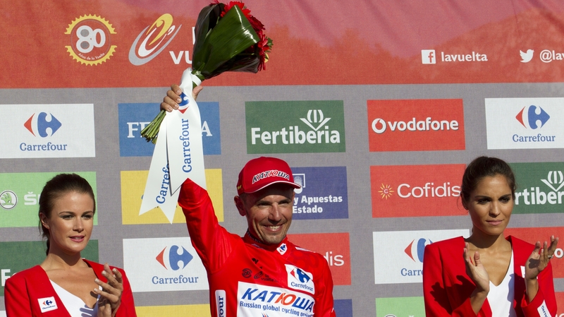 A late surge from Joaquim Rodriguez saw him assume the lead in the Vuelta