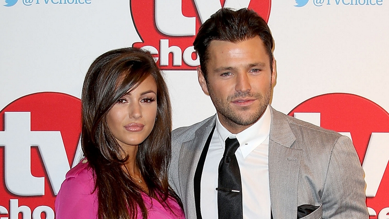 Michelle Keegan and Mark Wright at the TV Choice Awards
