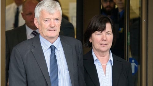 John and Marian Buckley were at the court for the sentencing hearing