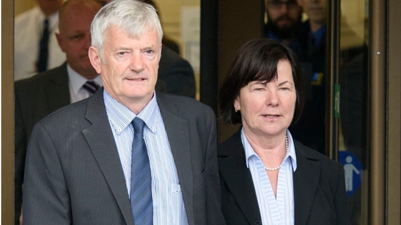 John and Marian Buckley were at the court for the sentencing hearing