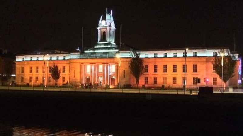 Cork City Hall lights up to support the initiative