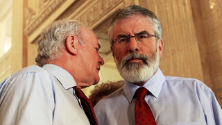 Gerry Adams saidSinn Féin is not responsible for criminal elements