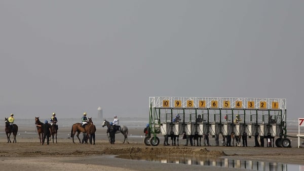 Starting stalls were used at Laytown for the first time ever