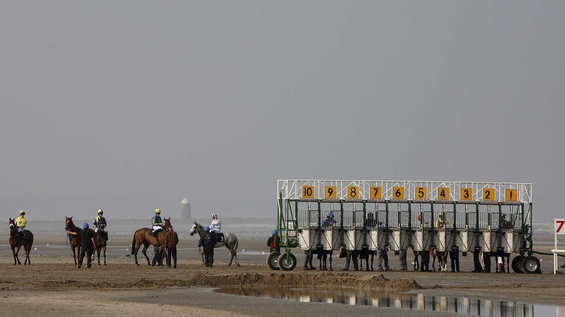 Starting stalls were used at Laytown for the first time ever