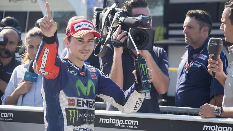 Jorge Lorenzo has pole in San Marino