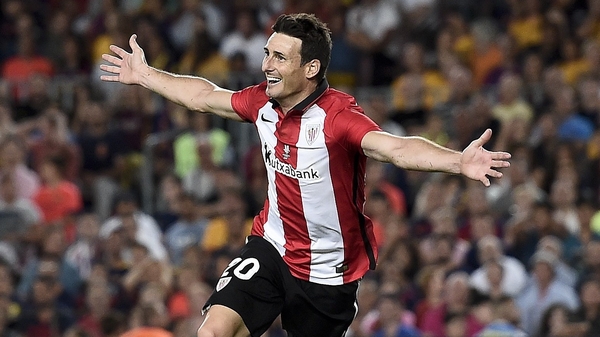 Aritz Aduriz scored two for Bilbao