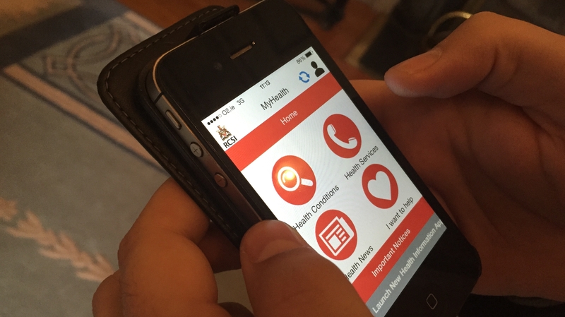 The new app has been developed by the Royal College of Surgeons in Ireland in conjunction with 16 medical charities