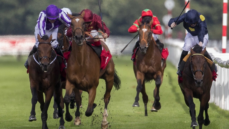 Bondi Beach was awarded the race over first past the post Simple Verse