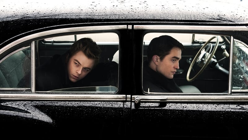 (L-R) Dane DeHaan as James Dean and Robert Pattinson as photographer Dennis Stock in Life
