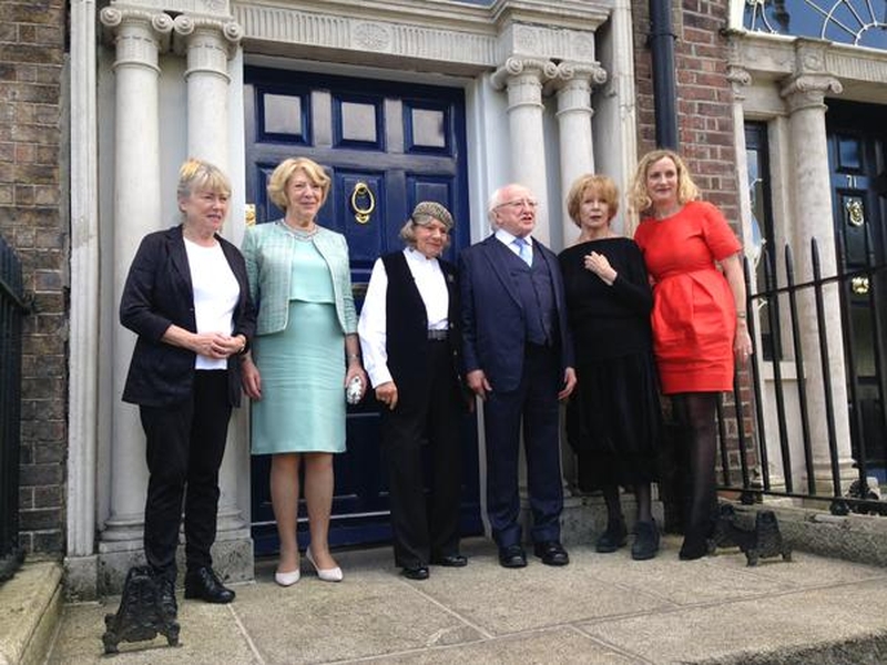 Aosdana Saoithe ceremony for Edna O'Brien, Imogen Stuart & William Trevor today