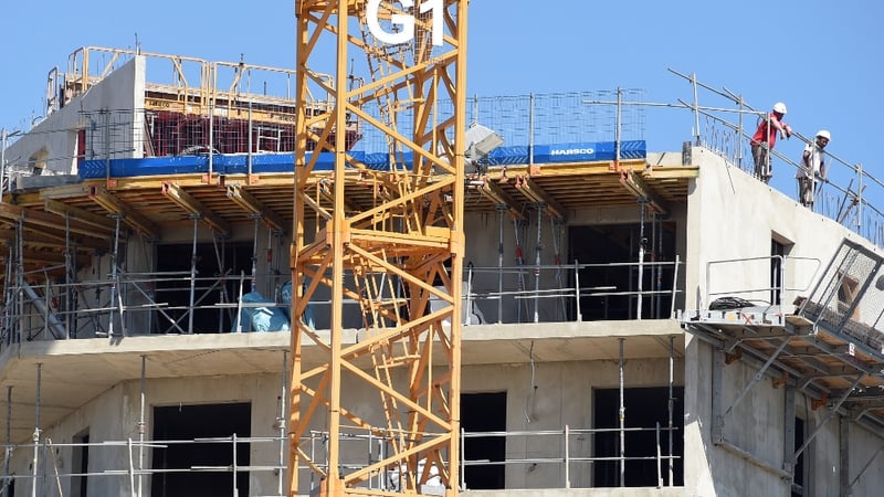 Job vacancies have increased in construction but dropped in other sectors