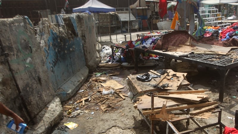 Bombings occurred in the heart of the Iraqi capital