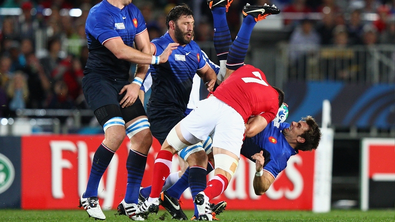 Sam Warburton's 'tip' tackle on Vincent Clerc was decisive in the 2011 semi-final