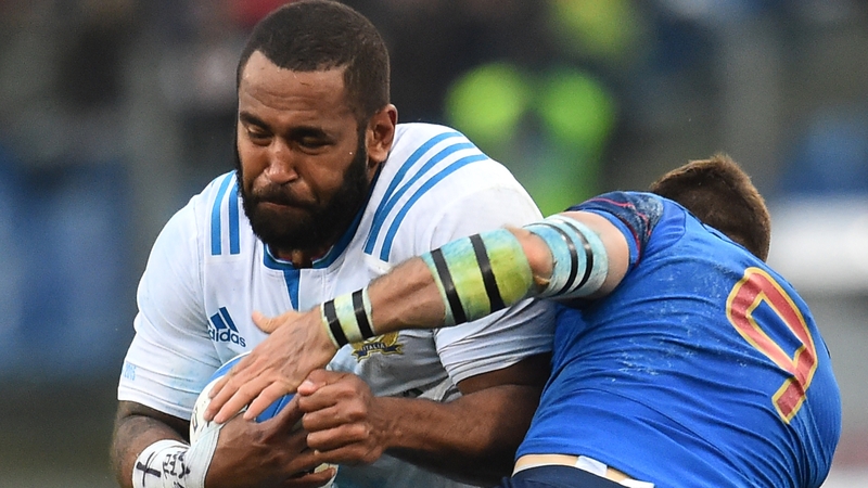 Samuela Vunisa vowed not to try to emulate Parisse's lynchpin style