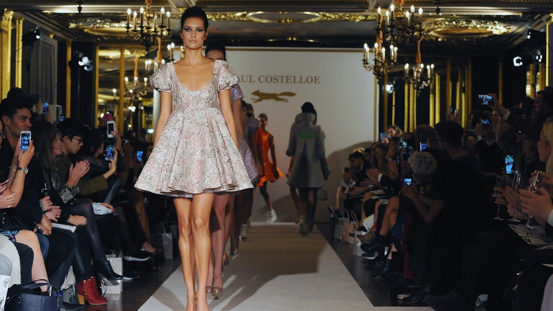 Paul Costelloe debuted his new collection at LFW