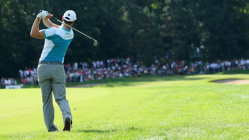 Martin Kaymer on the 15th hole