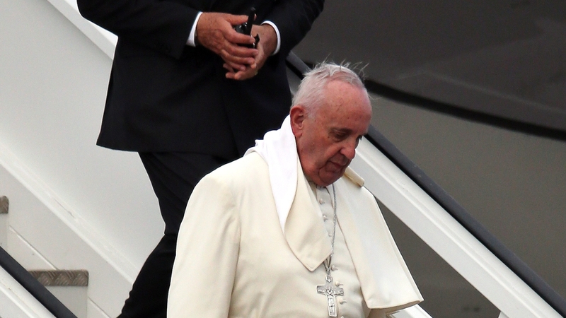 Pope Francis is visiting three cities during his stay