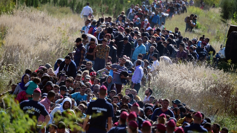 Last year's record arrivals triggered bitter political disputes in the EU