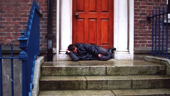 Homeless man
