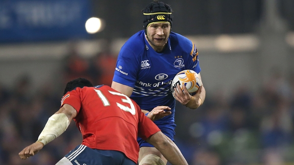 Kevin McLaughlin in action for Leinster