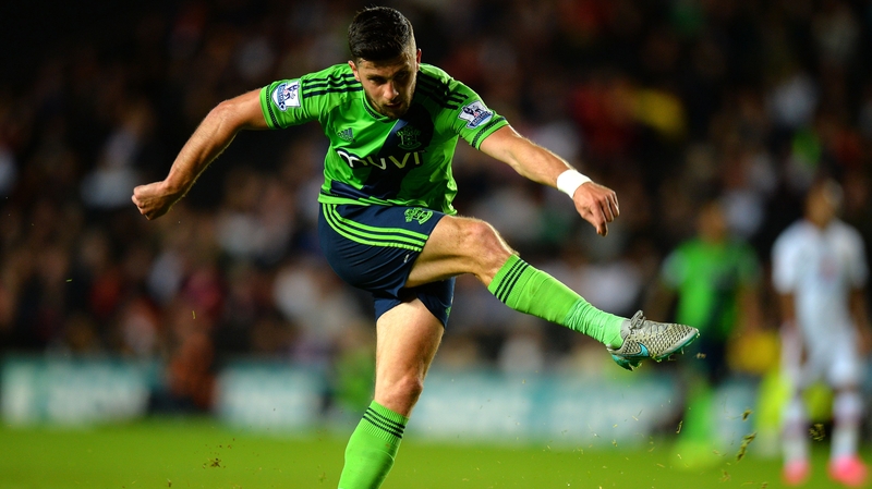 Irish striker Shane Long scored twice for Southampton