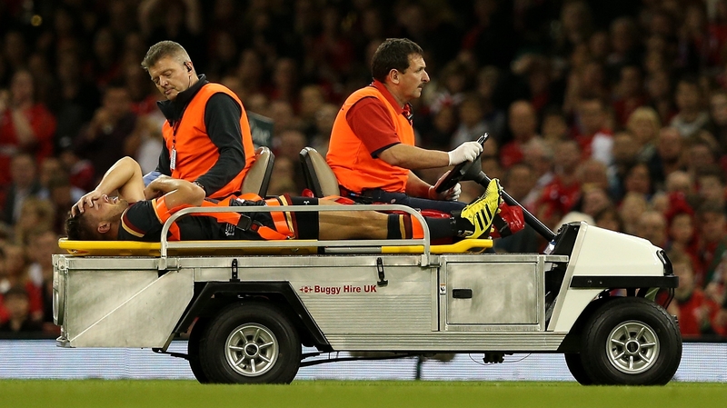 Webb suffered a serious foot injury during Wales' final World Cup warm-up game against Italy