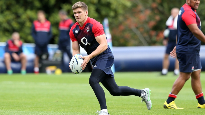 Owen Farrell has been selected at out-half for the Wales clash
