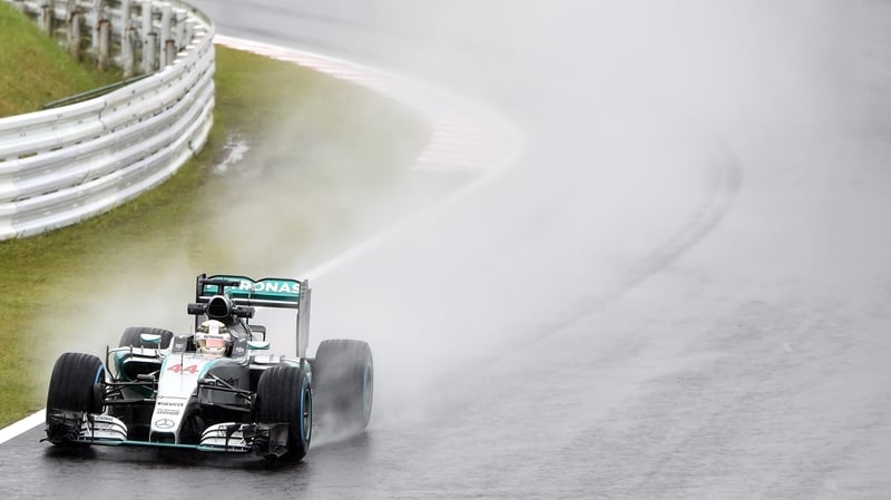 Lewis Hamilton was third fastest