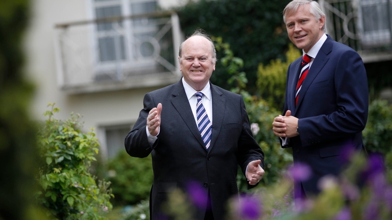 Finance Minister Michael Noonan attended today's Capita Asset Services' lunch with CEO Robbie Hughes