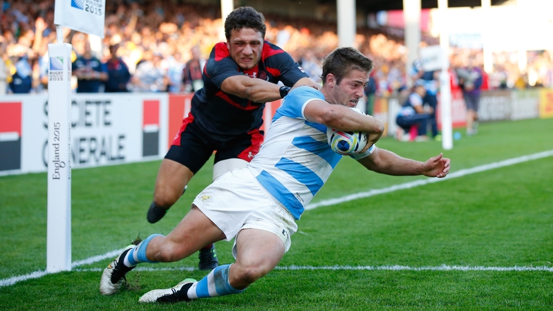Santiago Cordero scored a brace of tries for Argentina