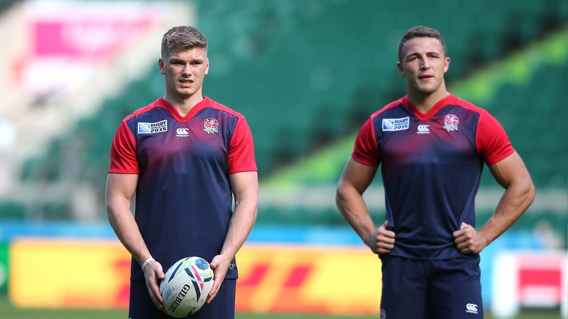 Owen Farrell and Luke Burgess have been picked to start against Wales