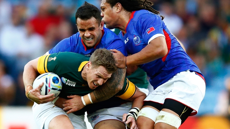 Springboks captain Jean de Villiers is out of the Rugby World Cup